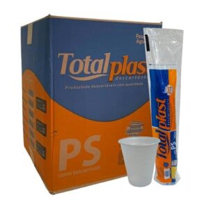 Copo 180ml Transp PP 2500UN